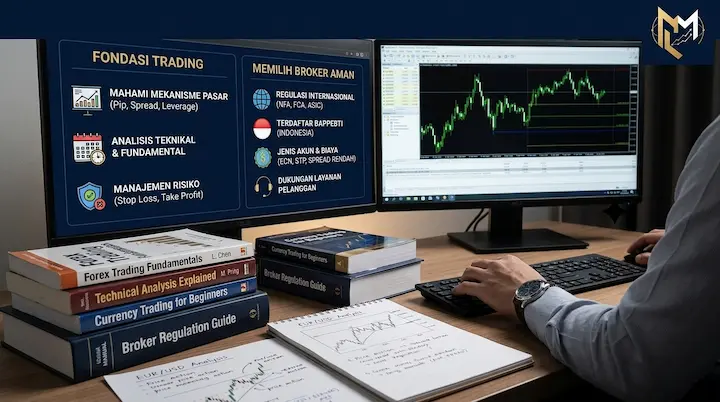 Apa Saja Fondasi yang Wajib Dikuasai Sebelum Memulai Cara Trading Forex dan Bagaimana Memilih Broker yang Aman - Holding Monex