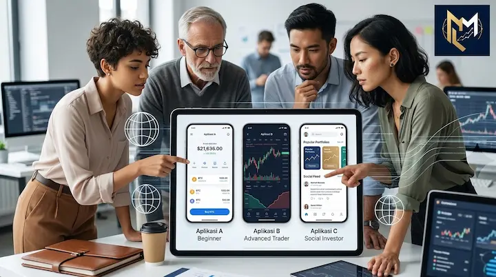 Cara Memilih Aplikasi Crypto Terbaik Sesuai Kebutuhan Pengguna - Holding Monex