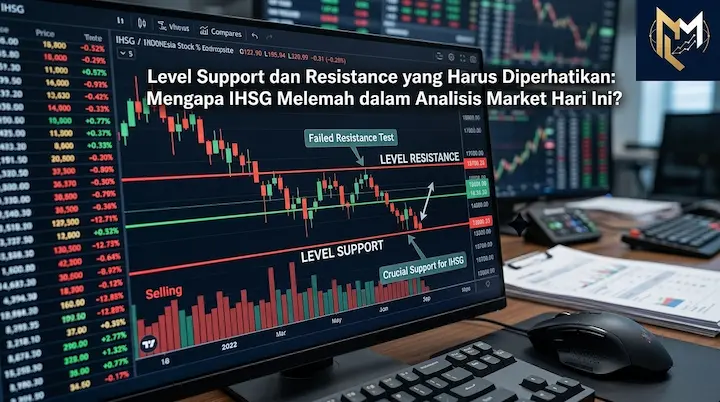Level Support dan Resistance yang Harus Diperhatikan Mengapa IHSG Melemah dalam Analisis Market Hari Ini - HoldingMonex